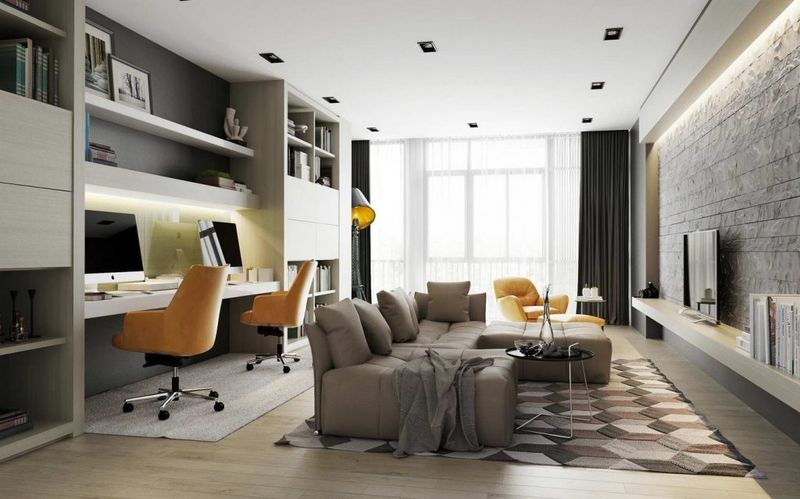 Formal sitting rooms reimagined as multipurpose retreats
