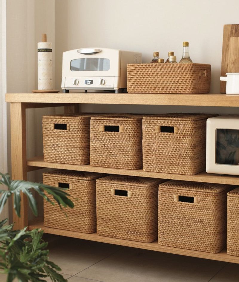Woven Basket Storage