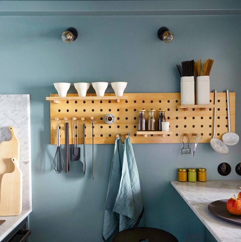 Use Vertical Space With Wall-Mounted Racks