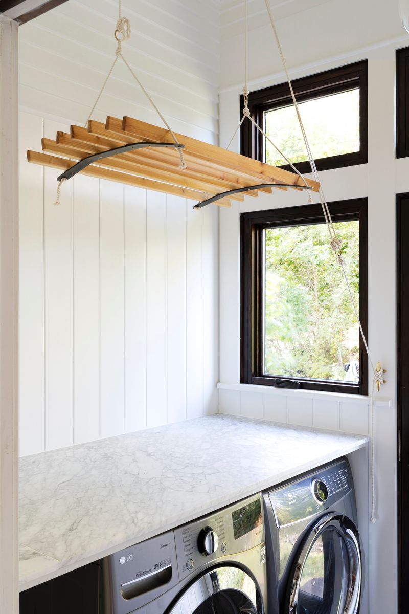 Hang Drying Racks On The Wall