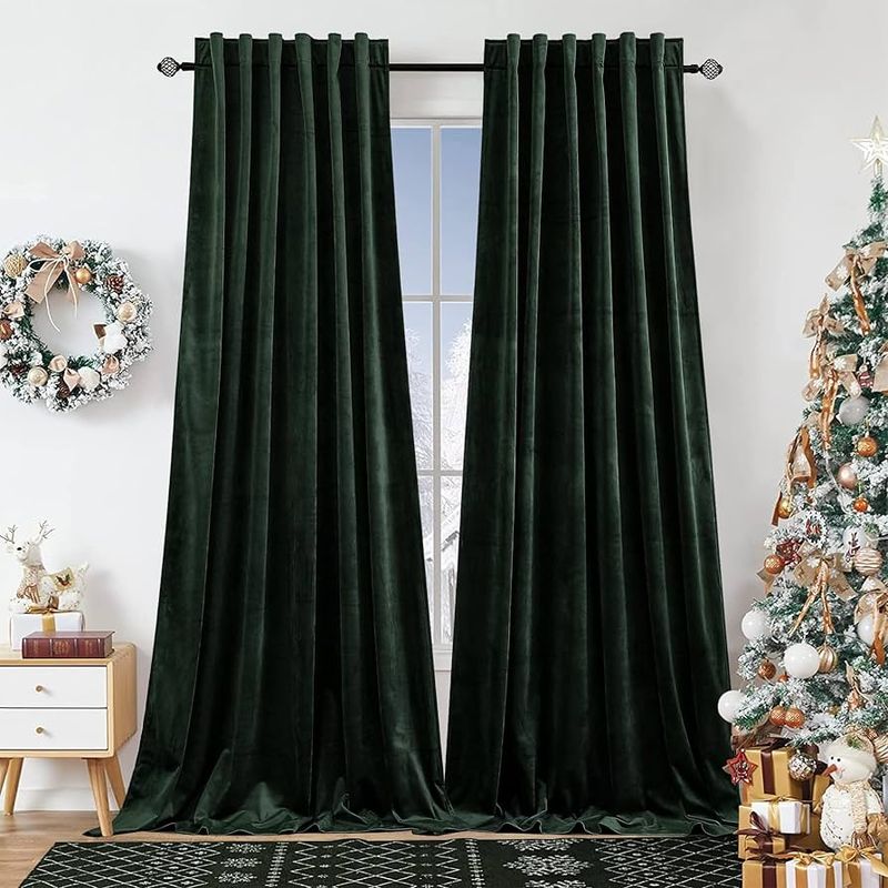 Add Drama With Velvet Curtains