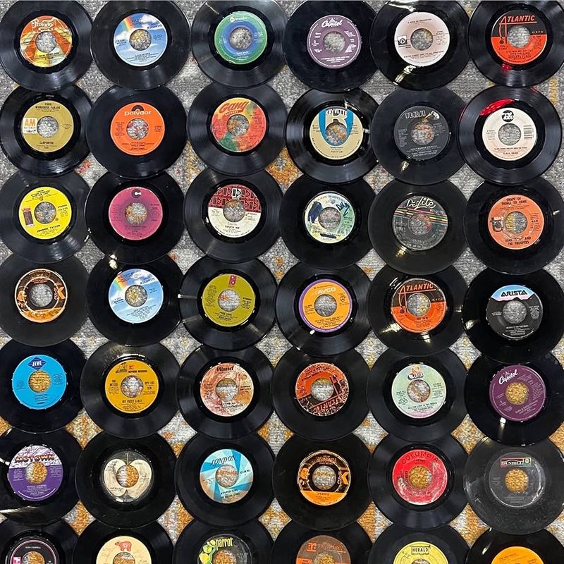 Install an Outdoor Record Album Wall