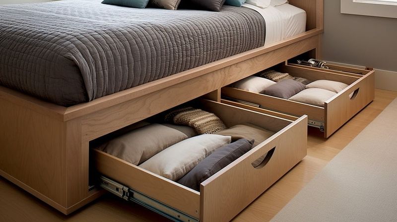 Utilize Under-Bed Storage