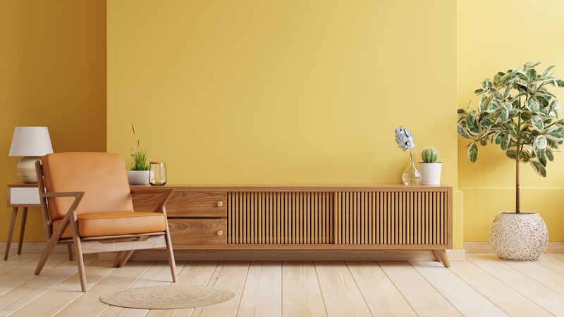 Complements Wood Tones Beautifully