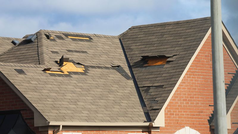Missing Shingles Or Tiles