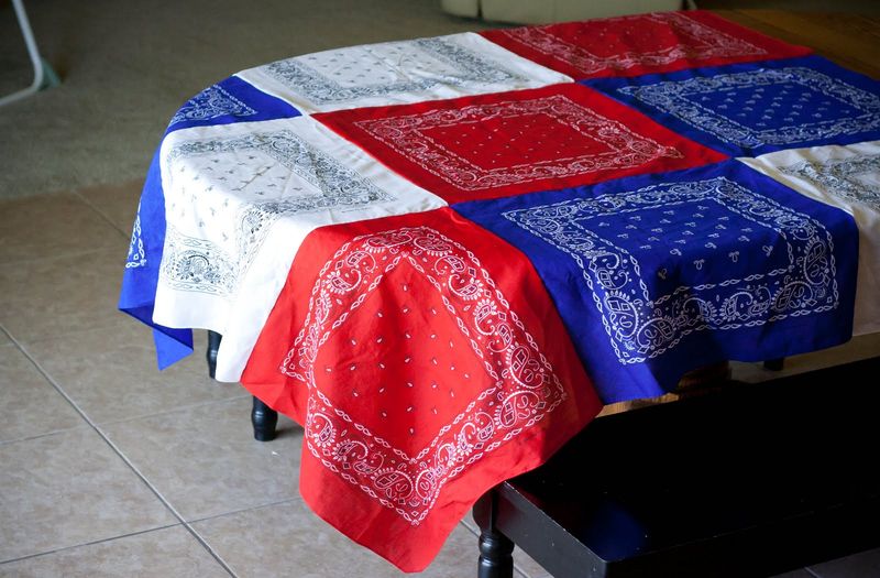 Bandana Tablecloths and Napkins