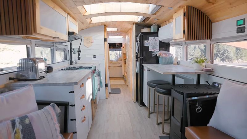Converted School Bus Homes