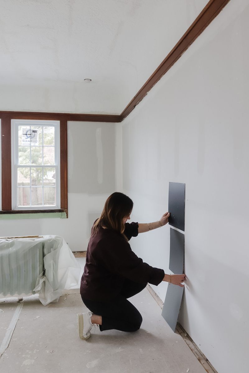 DO: Test Paint Colors First