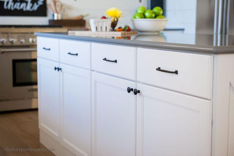 Hardware on Doors and Drawers