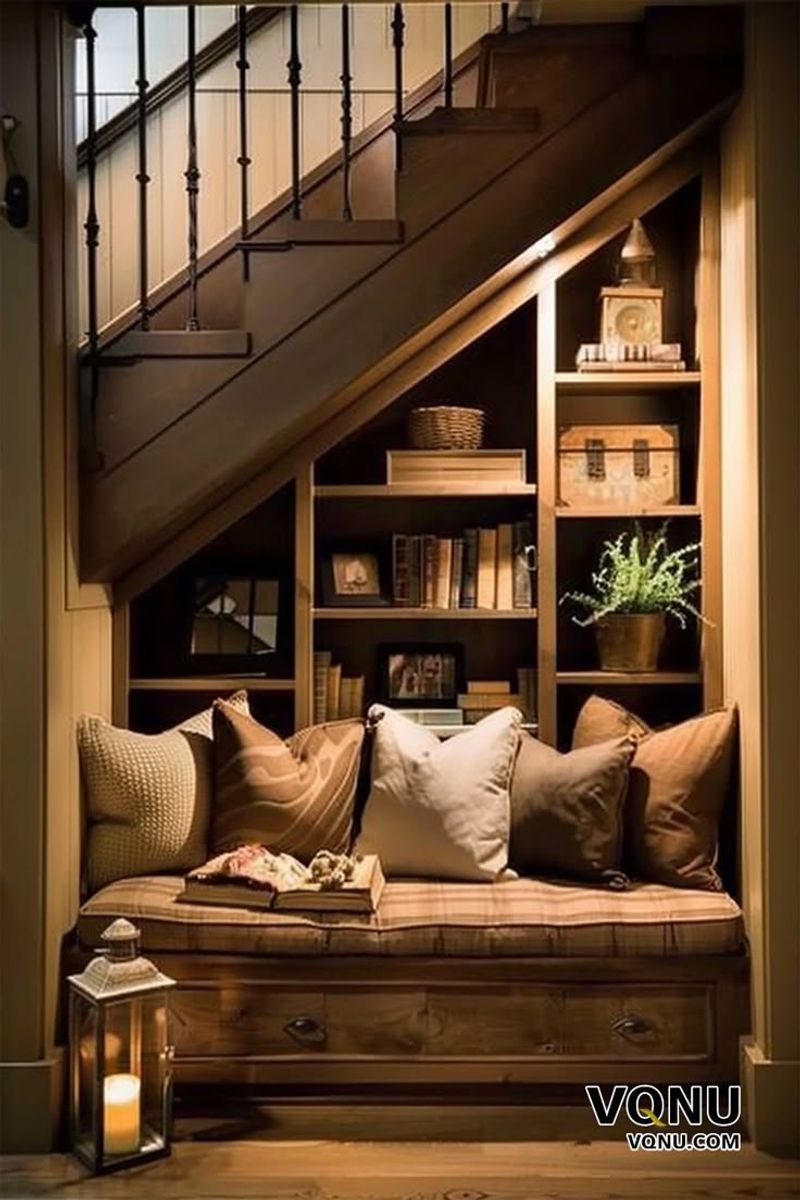 Under-Stair Reading Hideout
