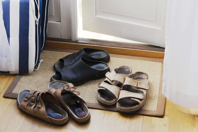 Cluttered Shoe Pile