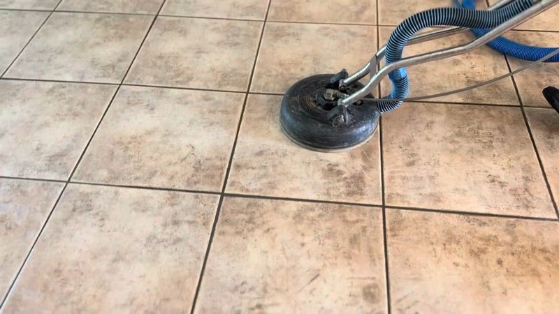 Deep Clean Grout Lines