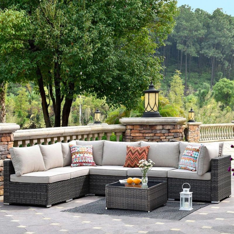 Outdoor Modular Rattan Furniture
