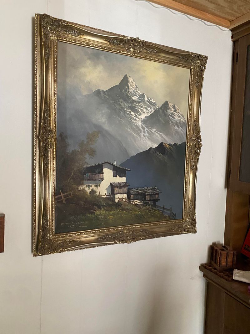 Signed oil paintings