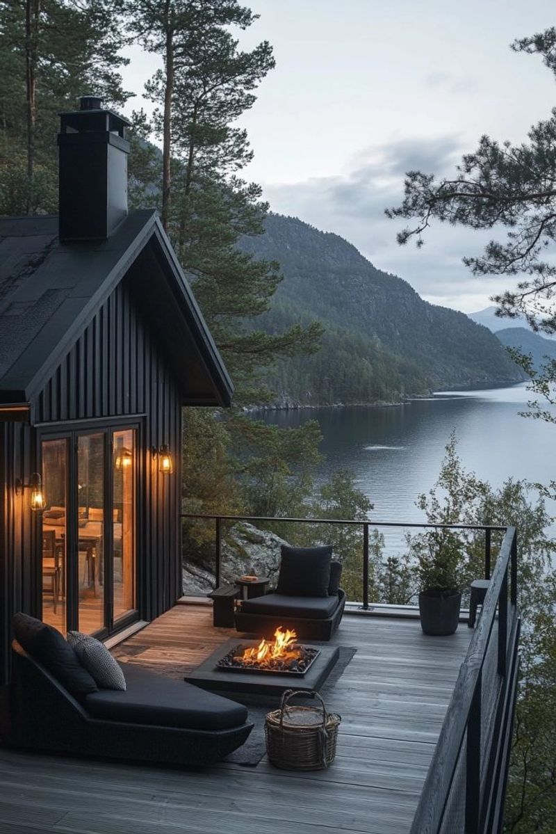 Scandinavian Lakeside Retreat