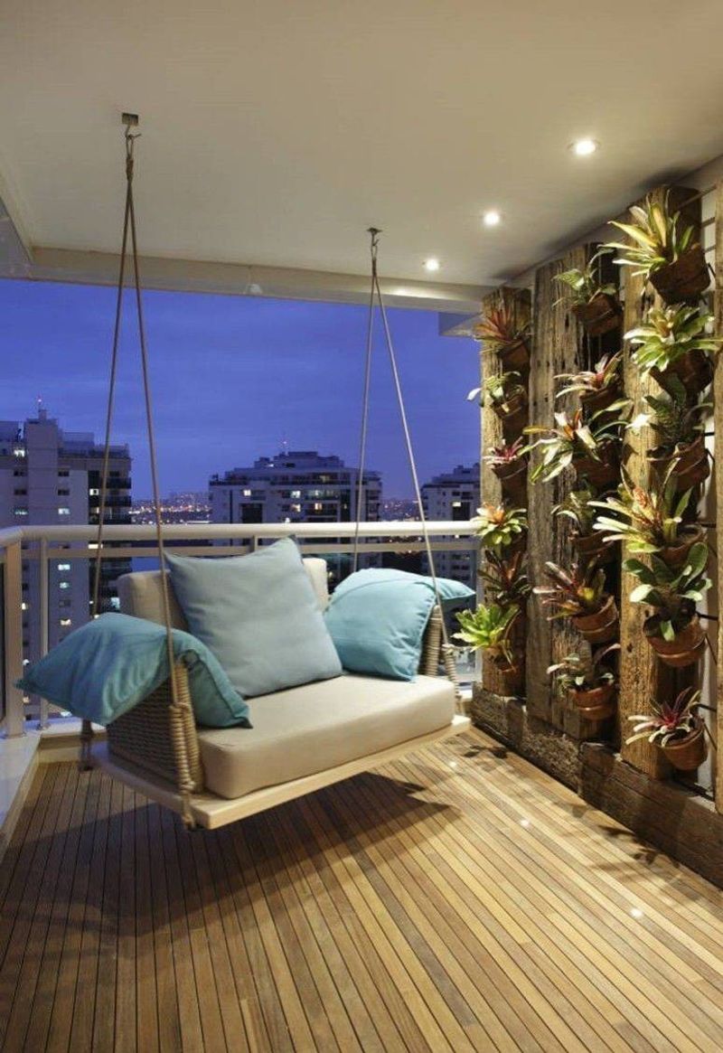 Install a Balcony Swing