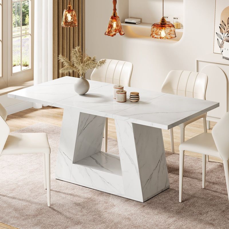 Faux Marble Tables