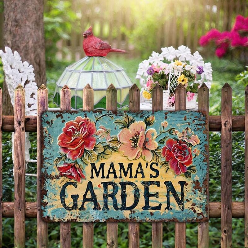 Excessive Garden Flags or Signs