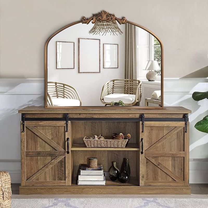 Hang Brass Mirrors In Entryways And Hallways