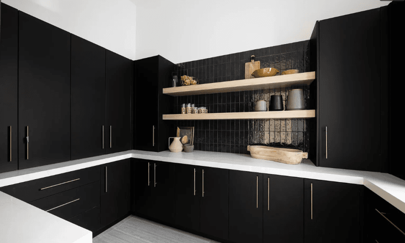 Replace with: Smooth matte or satin finishes