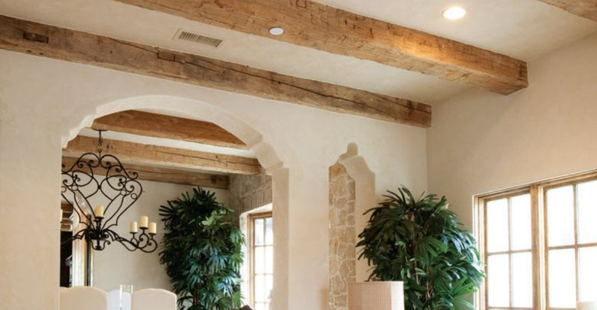 Don’t Be Scared To Paint Your Beams! These 15 Homes Show You How It’s Done!