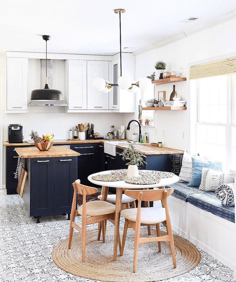 Kitchen With Dining Nook