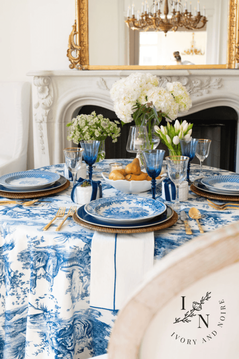 Toile Blue Tradition