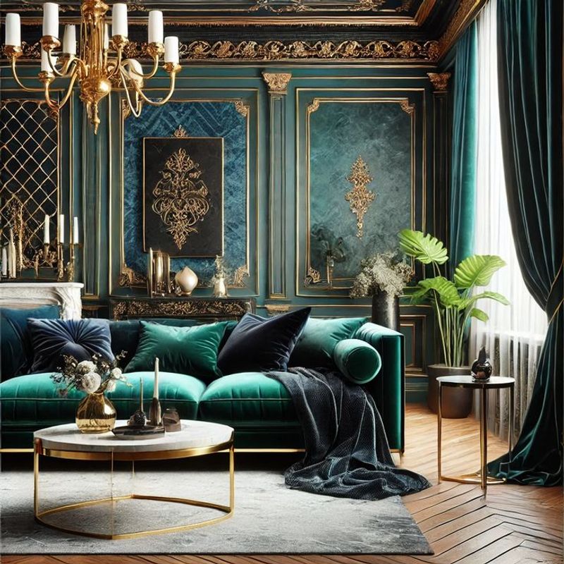 Luxurious Velvet Upholstery
