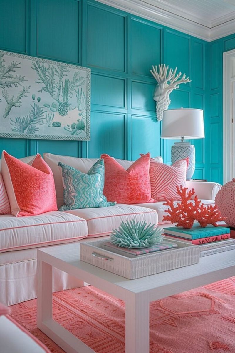 Coral Reef and Turquoise