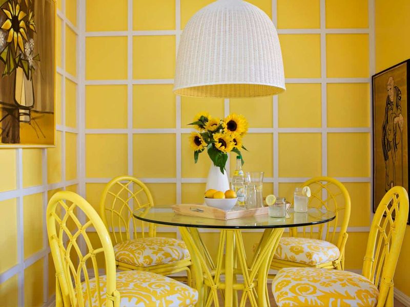 Sunny Yellow Breakfast Nooks