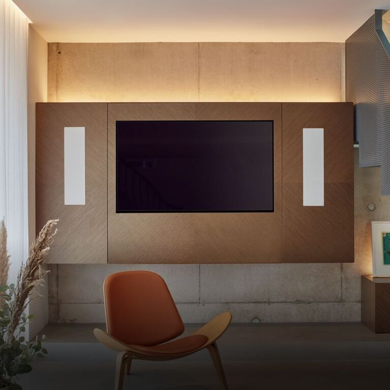 Invisible Wireless Speakers That Disappear Into Walls