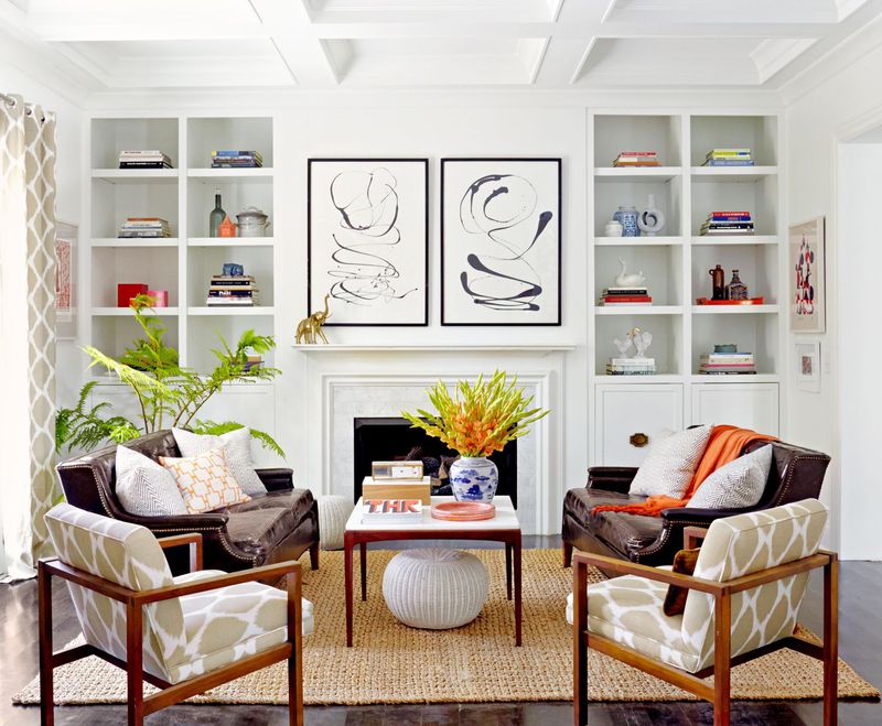 Create a Neutral Base with Pops of Color
