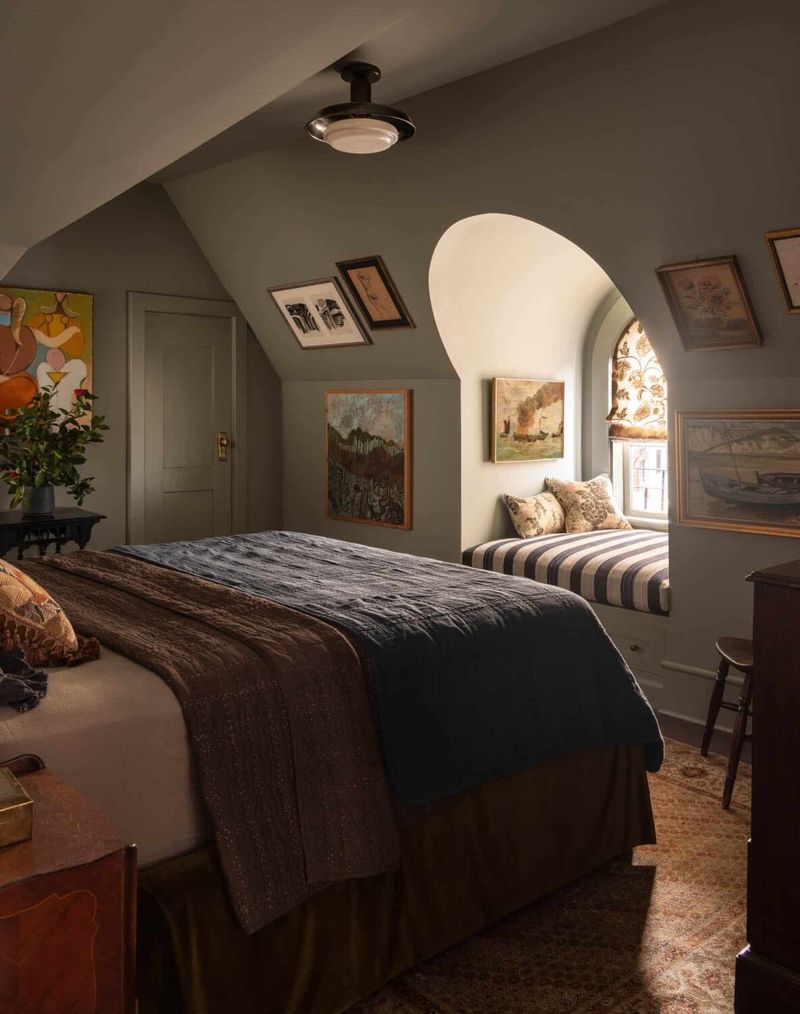 Paint The Slanted Walls A Warm, Cozy Color
