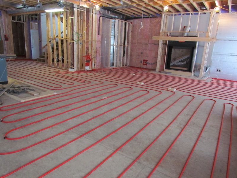 Add Warmth with Radiant Floor Heating