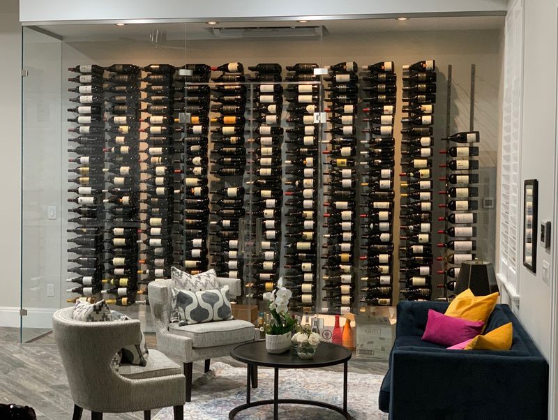Wine Cellar With Temperature Control