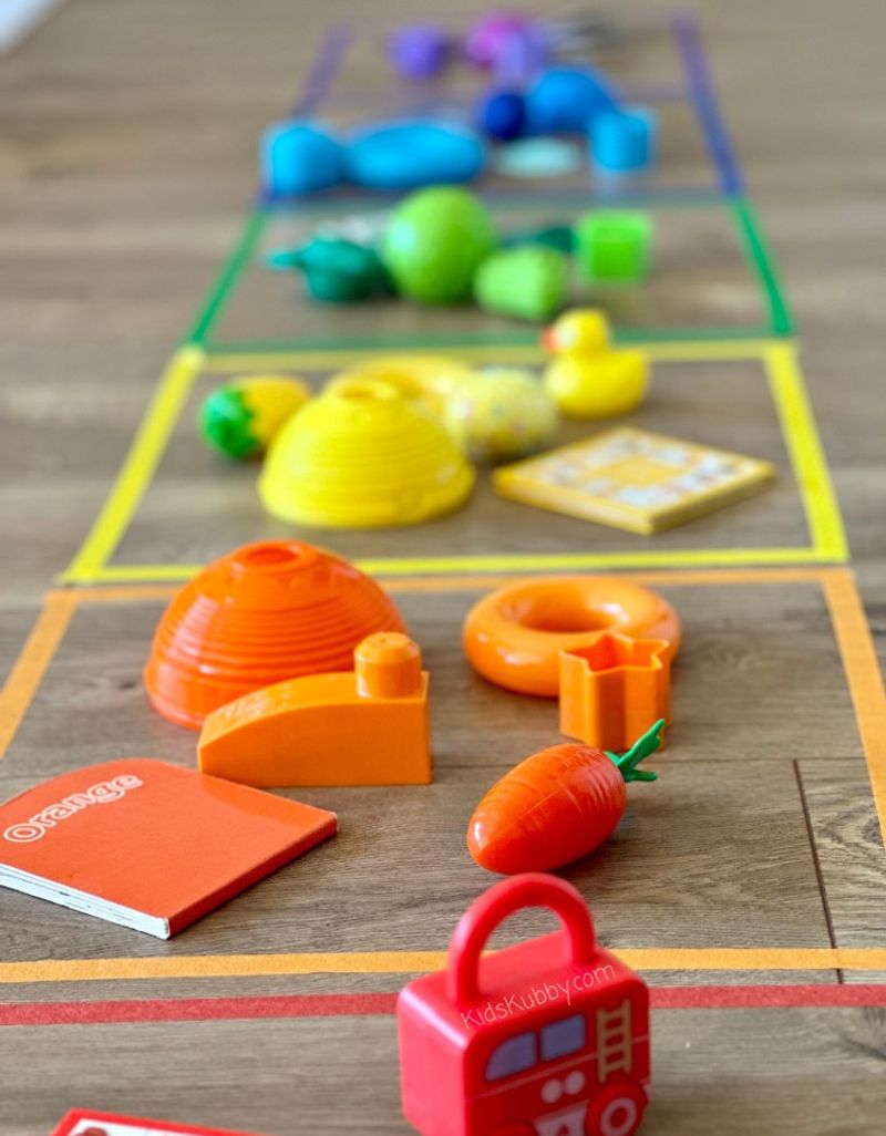 Make Sorting Games With Everyday Items