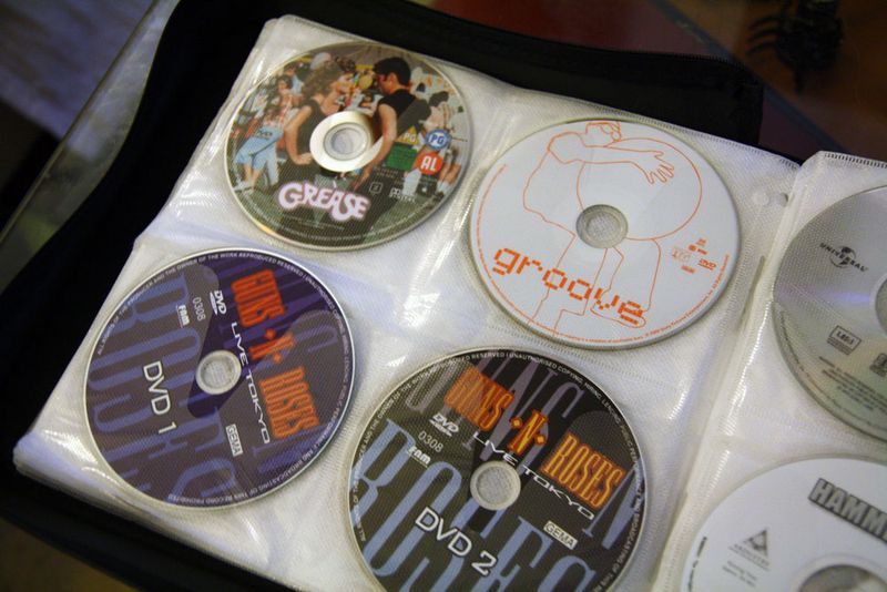 Media Discs And Cases
