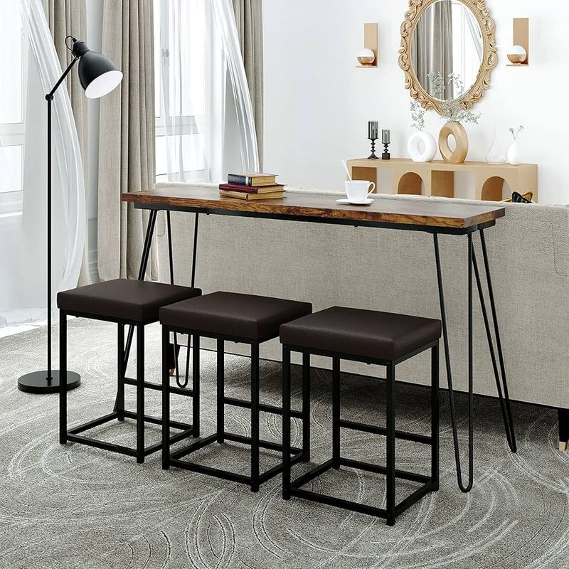 Uncomfortable Bar-Height Dining