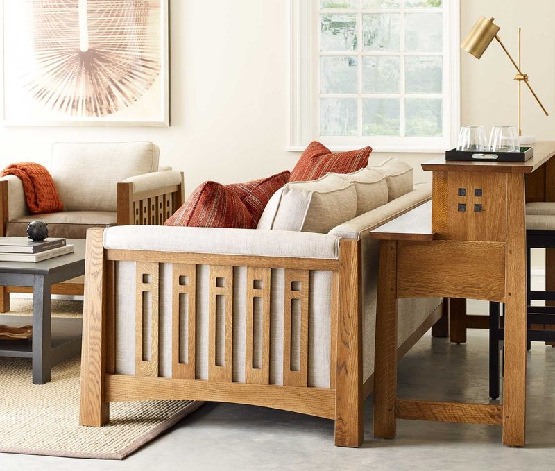 Arts And Crafts Movement Furniture With Mortise And Tenon Joints