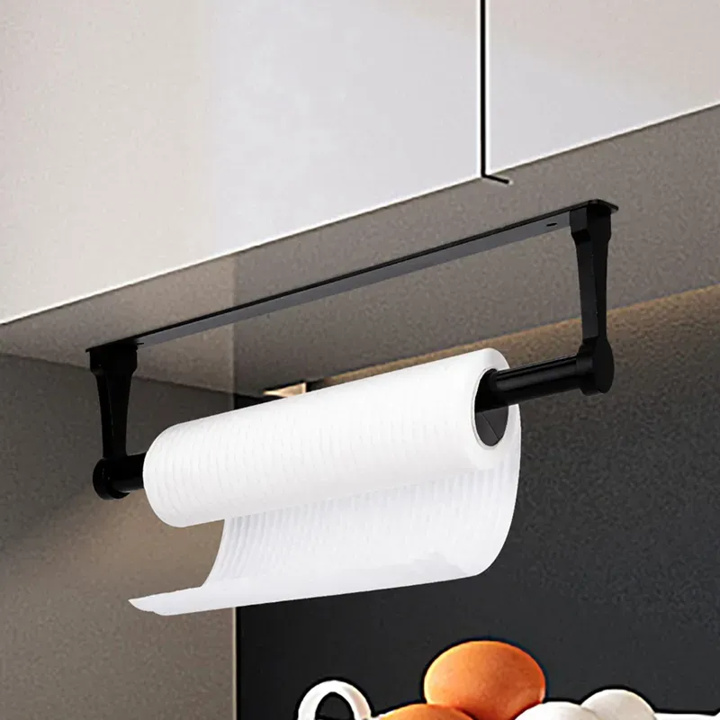 Under-Cabinet Mounted Paper Towel Holder