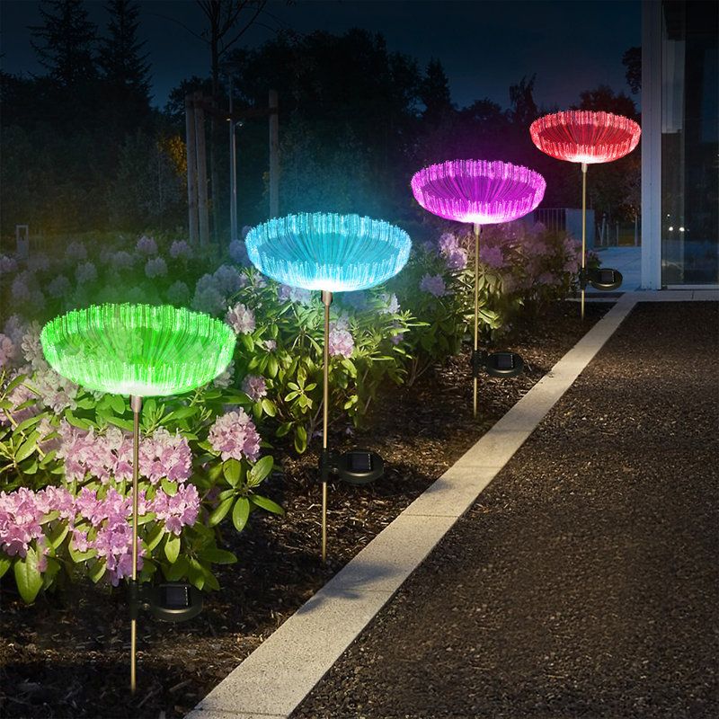 Color-Changing LED Path Lights