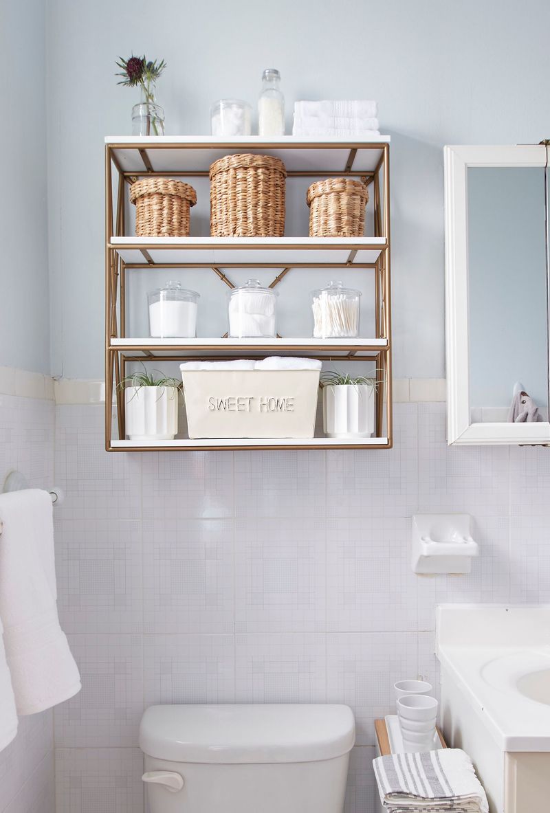 Open Shelving Instead Of Cabinets