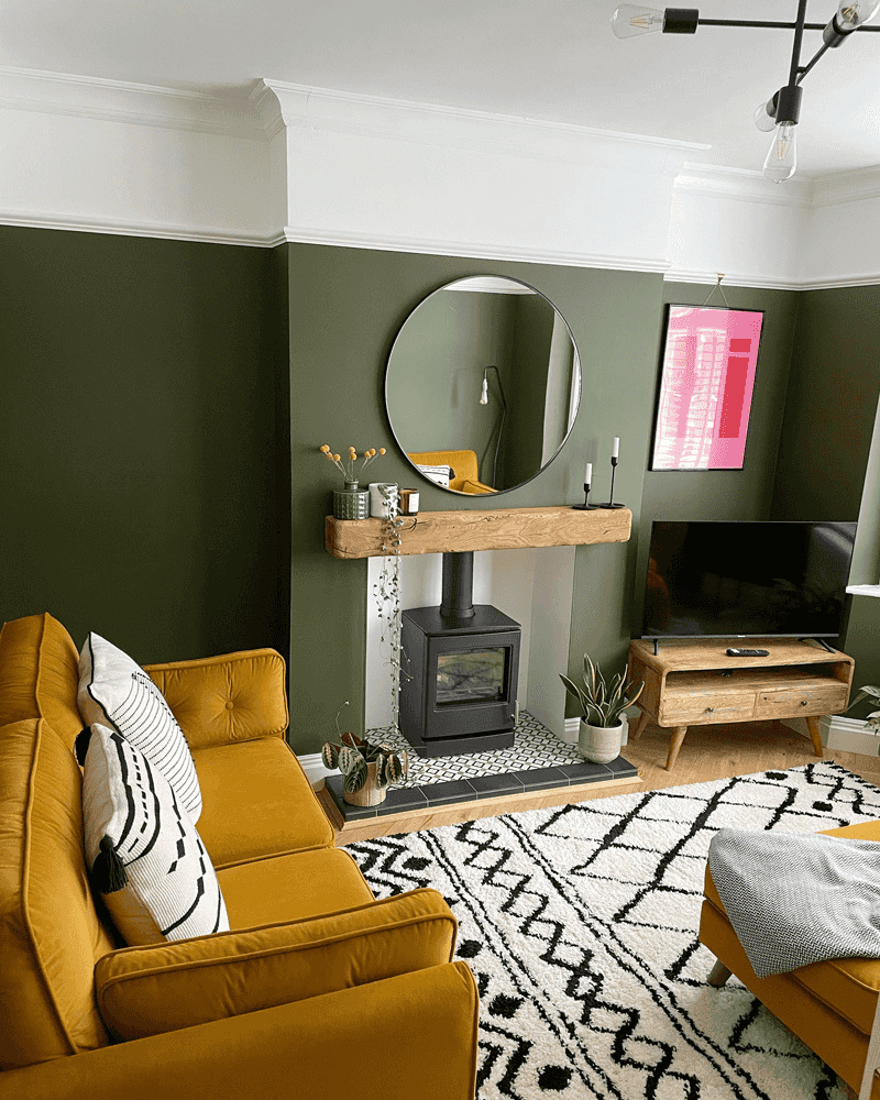 Mid-Century Moss And Mustard