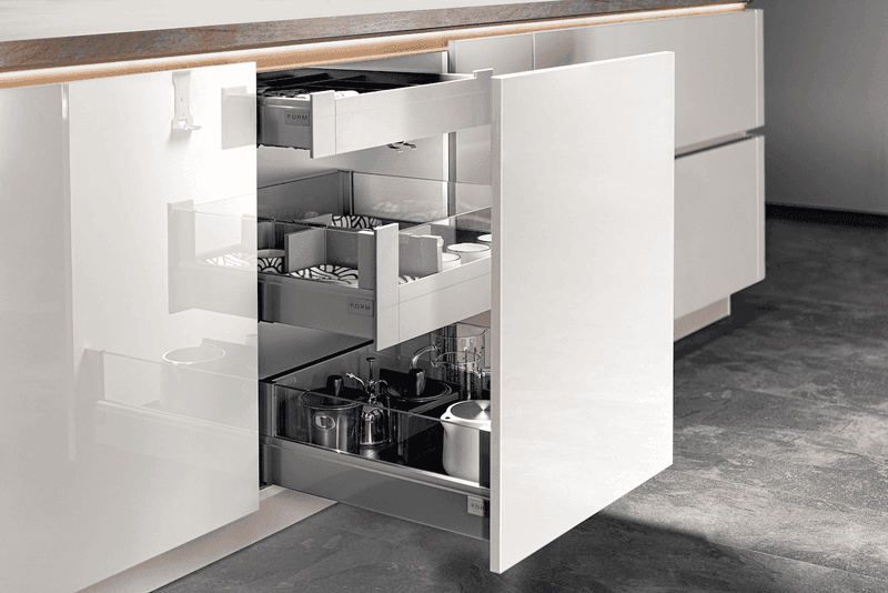 High-Gloss Cabinet Finishes