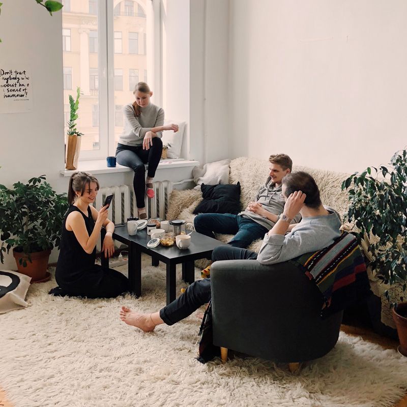 You Don't Dread Guests Dropping By
