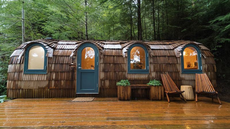 Mirrored Forest Hideaway