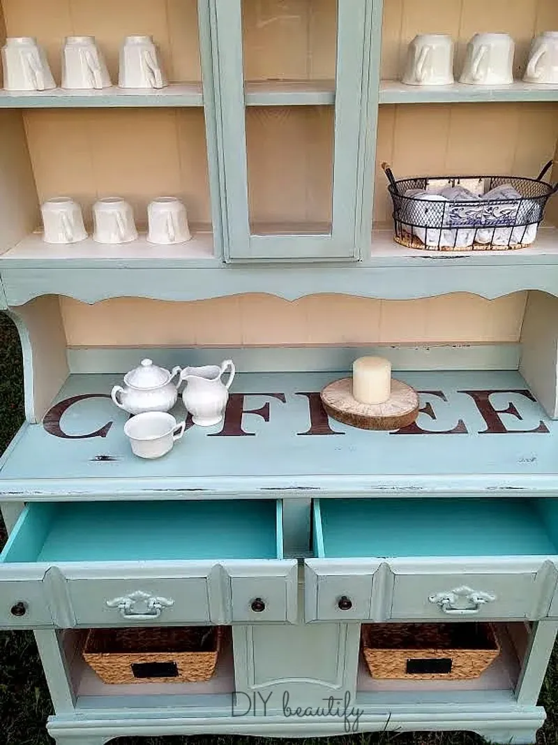 Vintage Hutch Coffee Corner