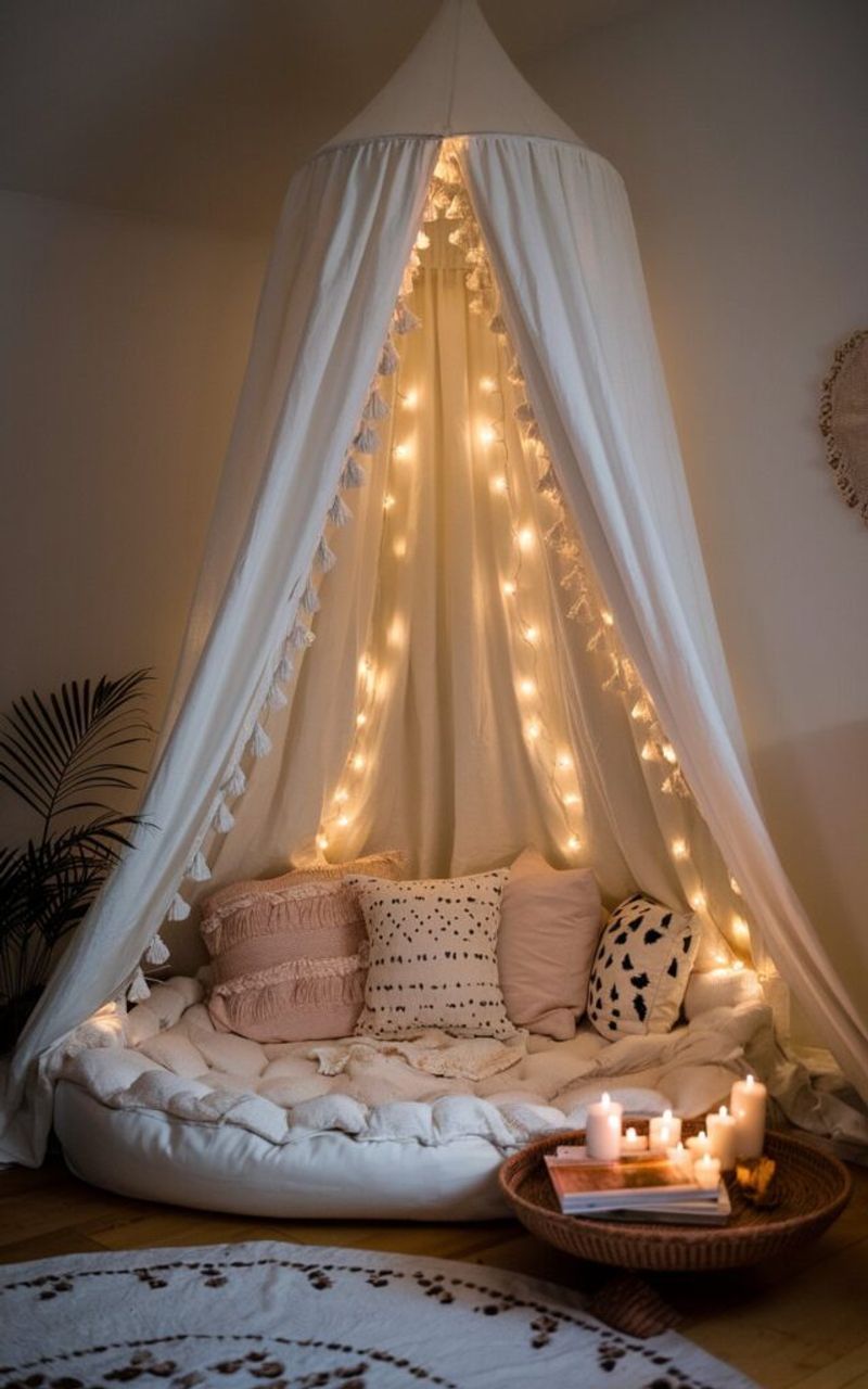 Bed Canopy Reading Fort