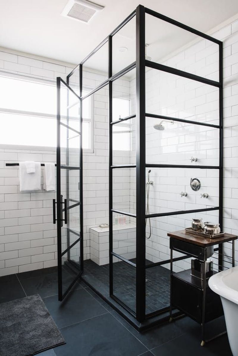 Shower Doors That Frame The View