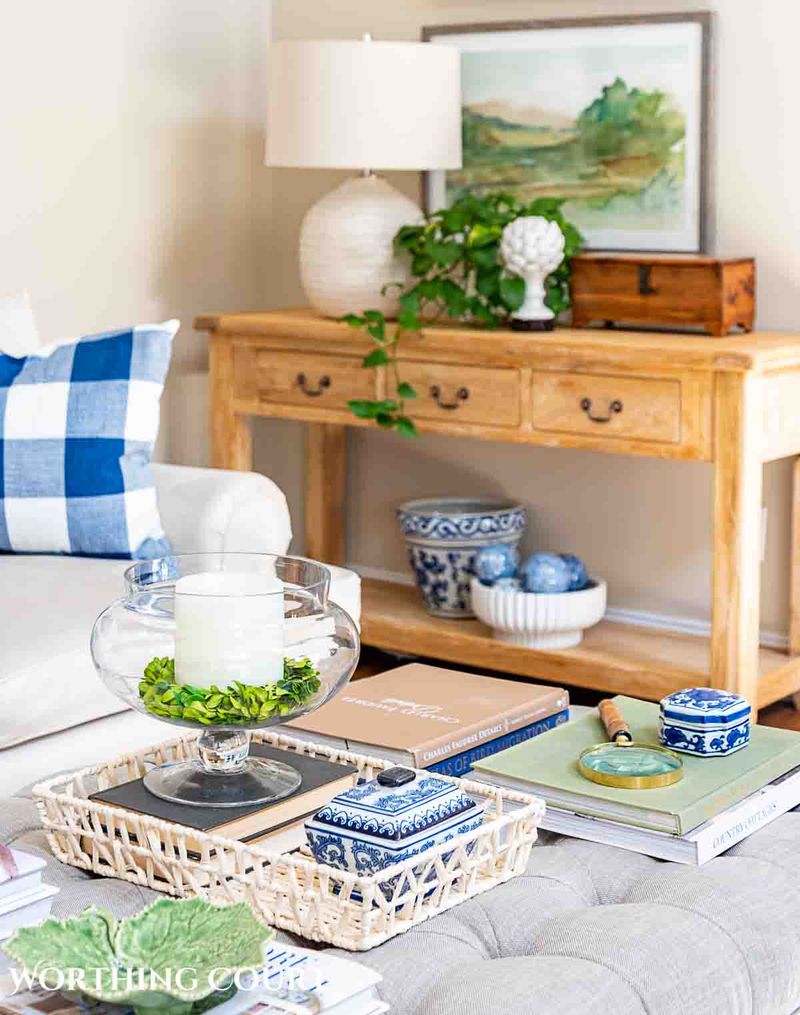 Layered Baskets and Trays for Small Items